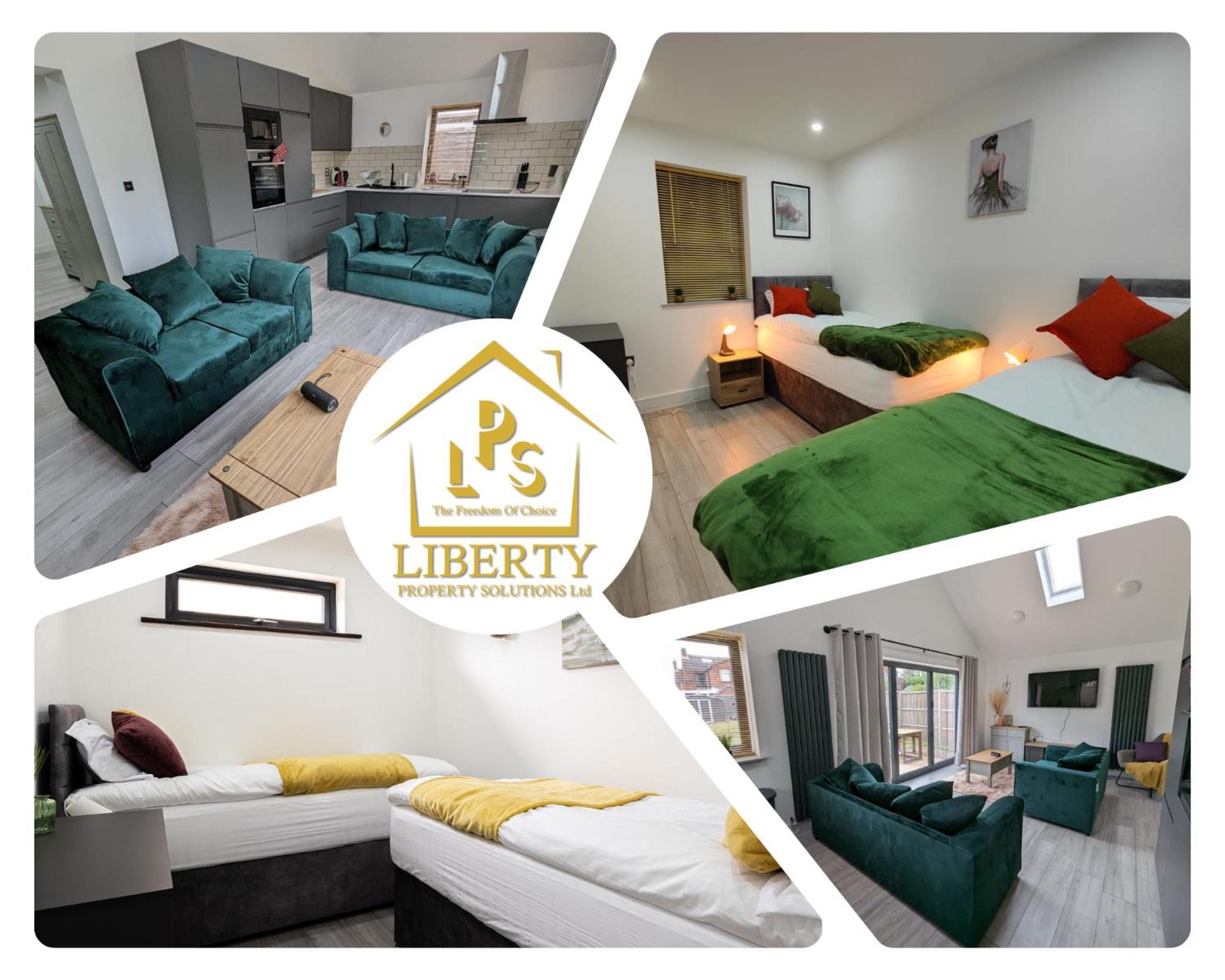 7 Guests - 4 Bedroom - Free Wi-Fi - 케터링 외부 사진